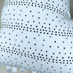 Nuage musical original noir et blanc Dott ( pois noir) coussins musicaux nuage MELLIPOU