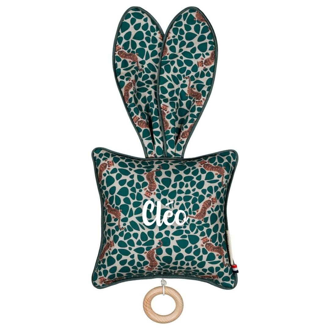 Veilleuse musicale lapin mixte - Mika Boite à musique lumineuse MELLIPOU