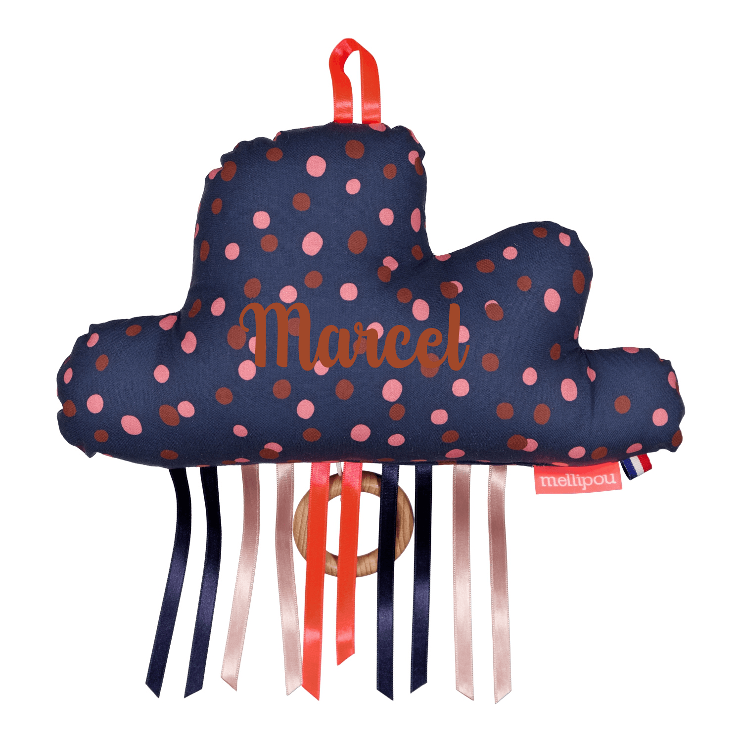 Doudou musical mixte - Nuage Katy Boite à musique MELLIPOU