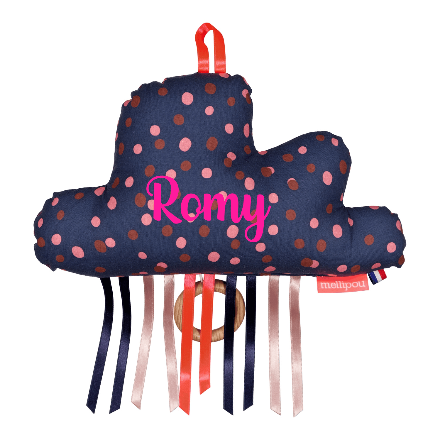 Doudou musical mixte - Nuage Katy Boite à musique MELLIPOU