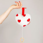 Coussin musical bébé coeur-Leopoldine chateau coussins musicaux mini nuages MELLIPOU