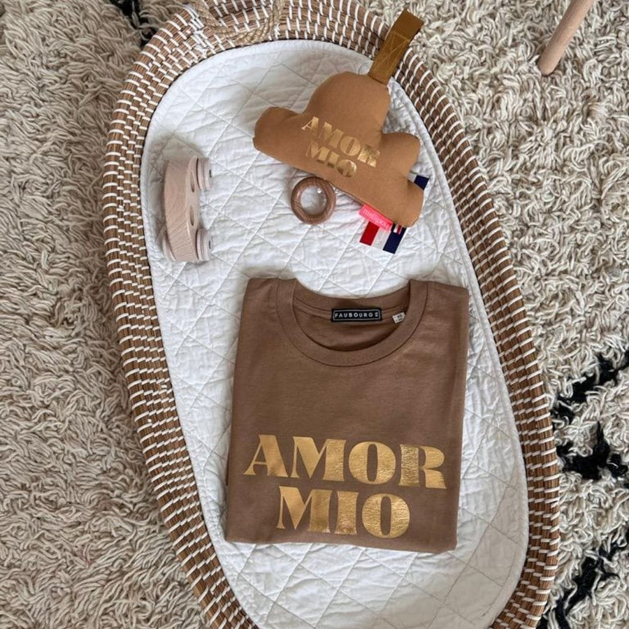Coffret maman bébé AMOR MIO - Camel coffret naissance original MELLIPOU