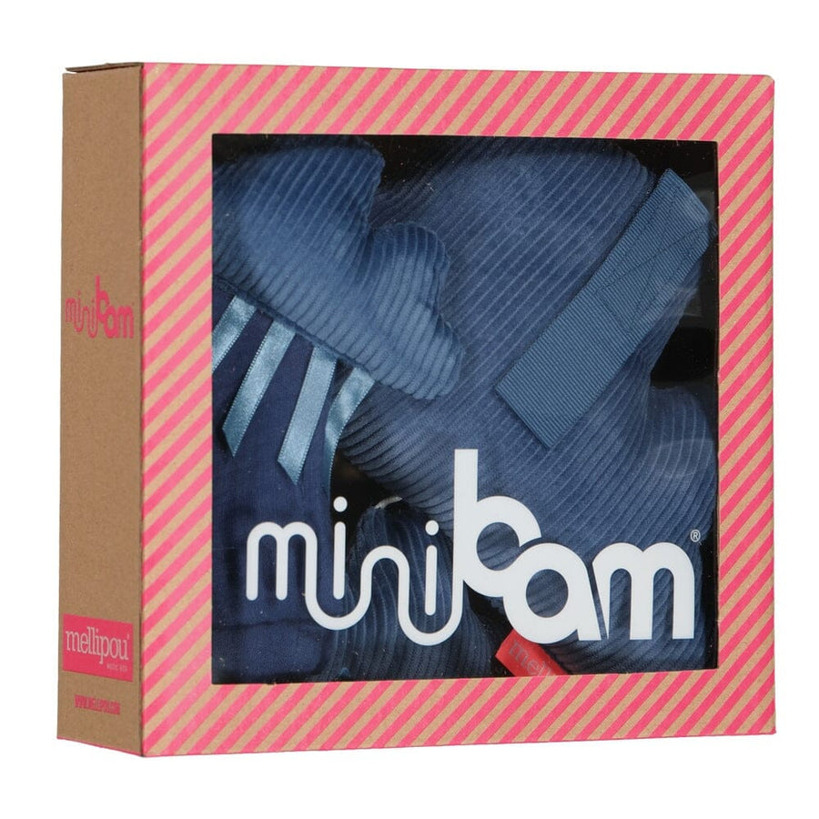 Coffret naissance bleu jean-Kim coffret naissance classique MELLIPOU
