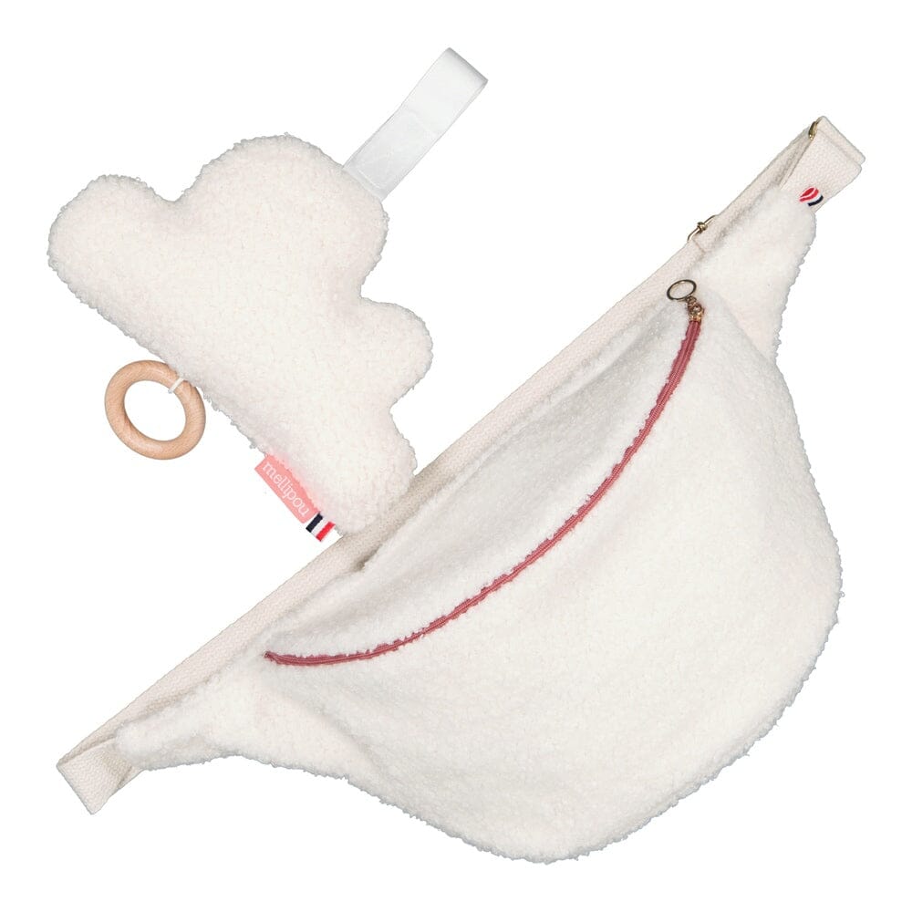 Coffret naissance maman bébé - Donna coussins musicaux mini nuages MELLIPOU