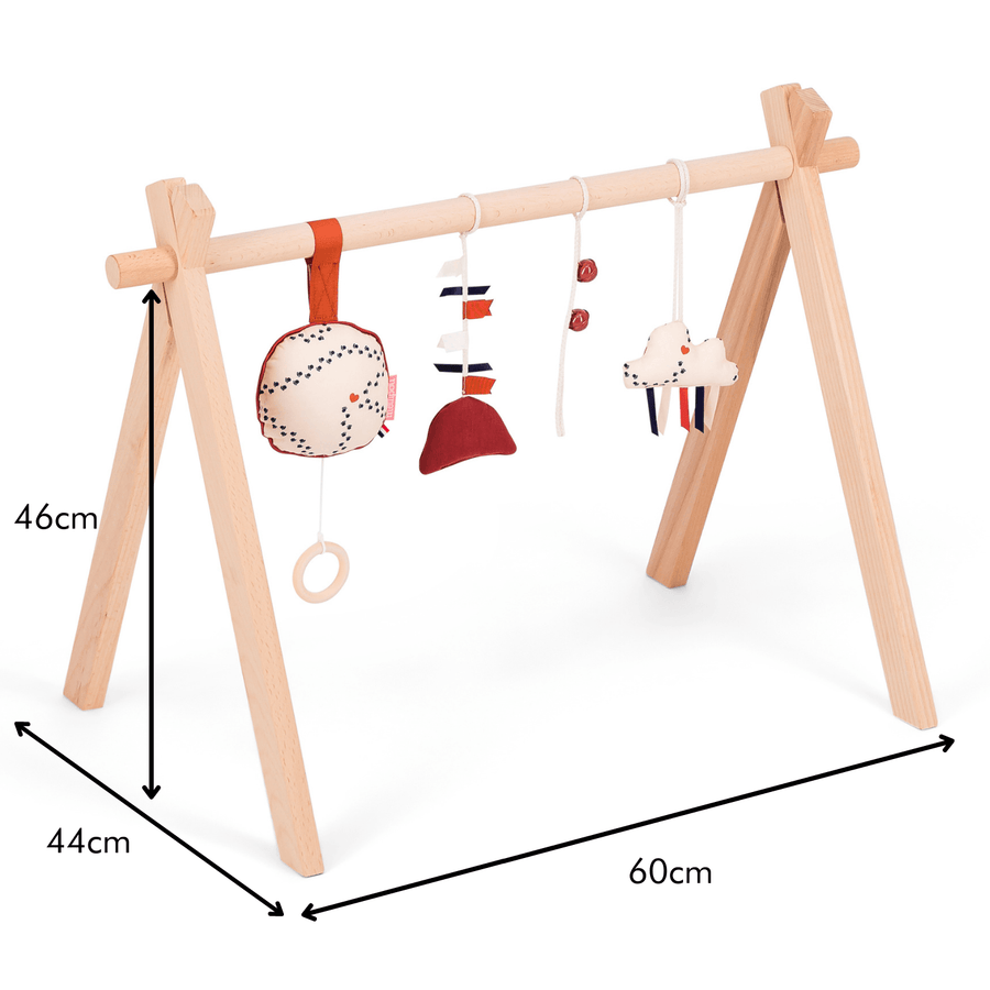 Arche d'éveil en bois - Martin arche d'éveil MELLIPOU