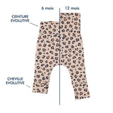 Legging léopard bébé - Baker turban bébé MELLIPOU