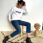 Sweat-shirt femme culte - "Winter is coming" sweatshirt winter MELLIPOU