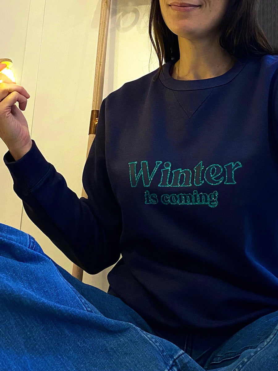 Sweat-shirt femme - Winter is coming sweatshirt winter MELLIPOU